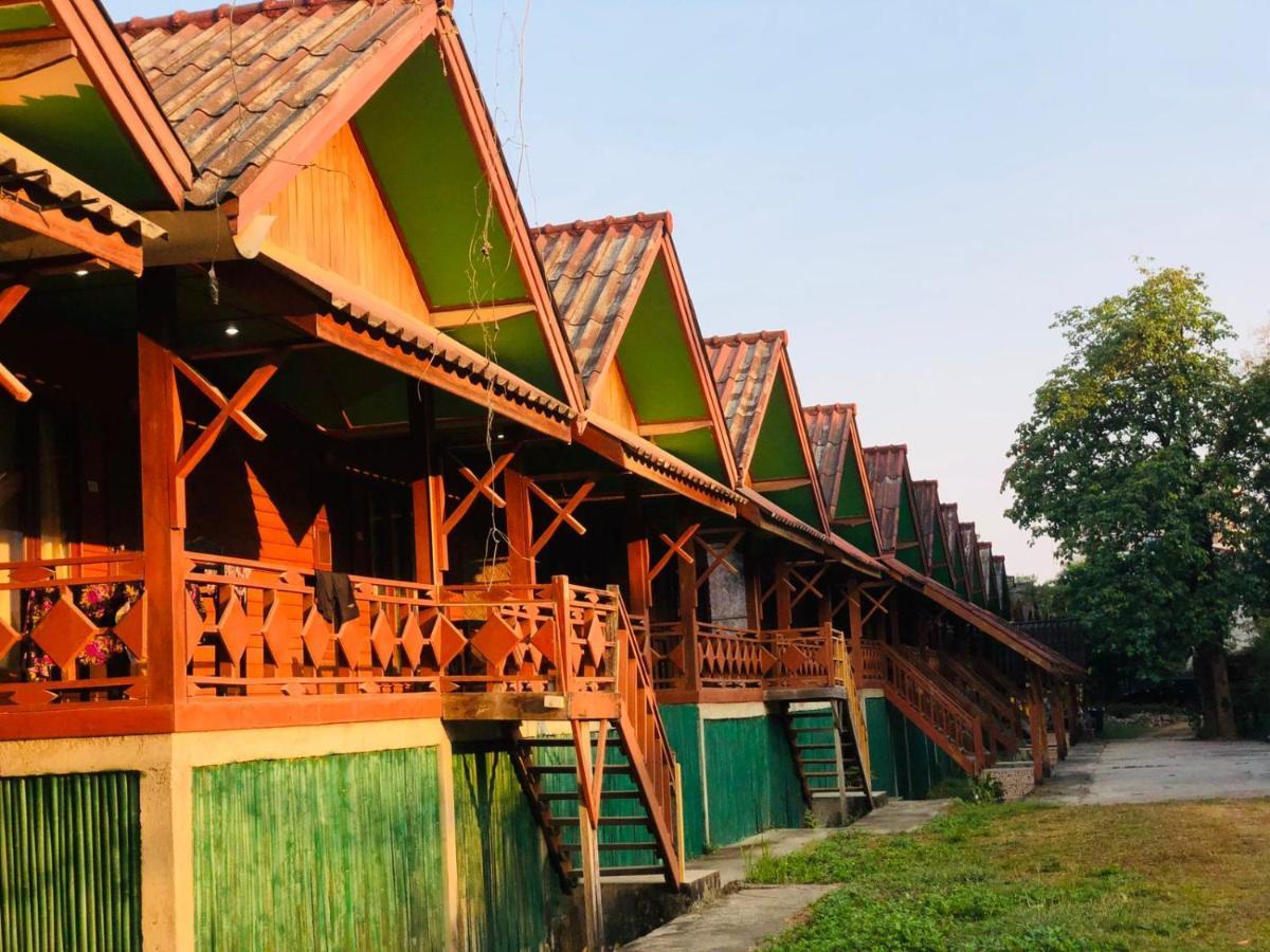 Bungalows Le Jardin Organique Ban Khouaphan Zewnętrze zdjęcie