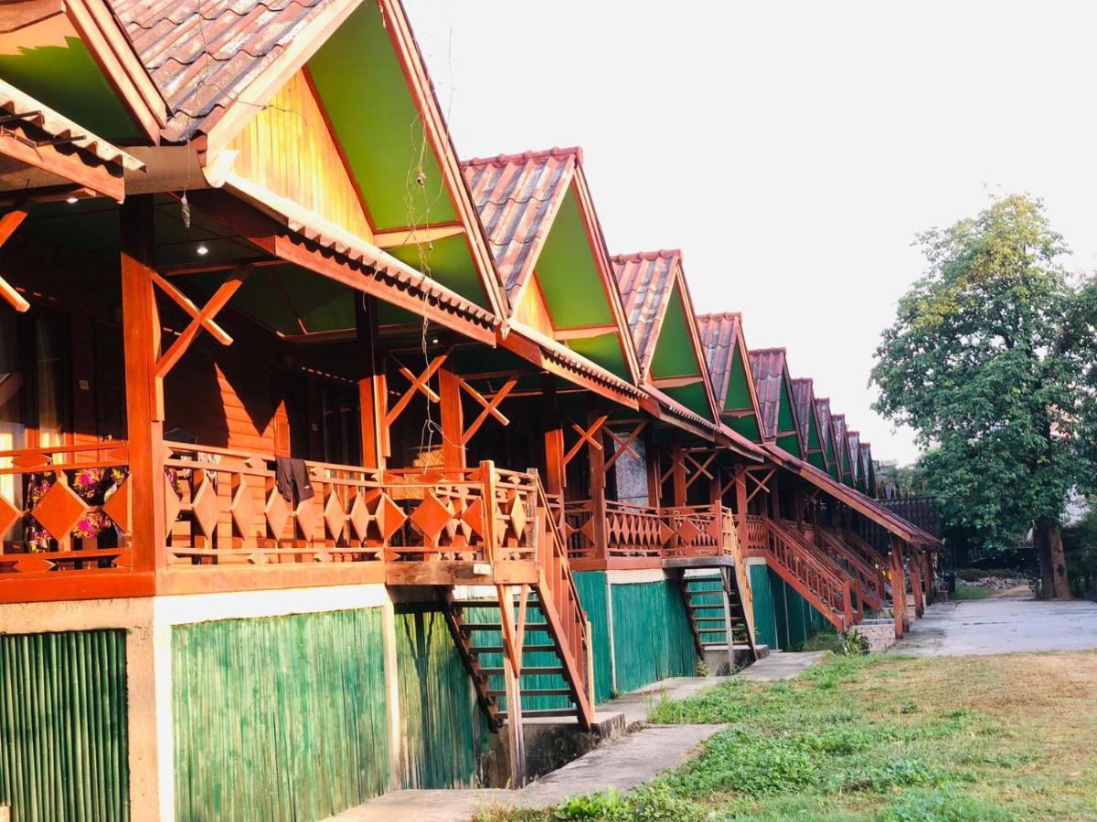 Bungalows Le Jardin Organique Ban Khouaphan Zewnętrze zdjęcie
