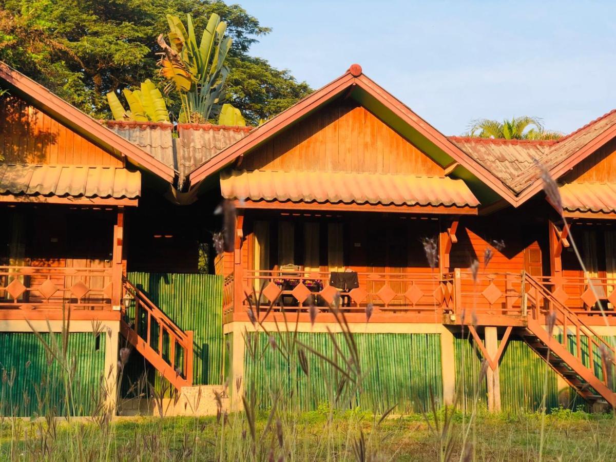 Bungalows Le Jardin Organique Ban Khouaphan Zewnętrze zdjęcie