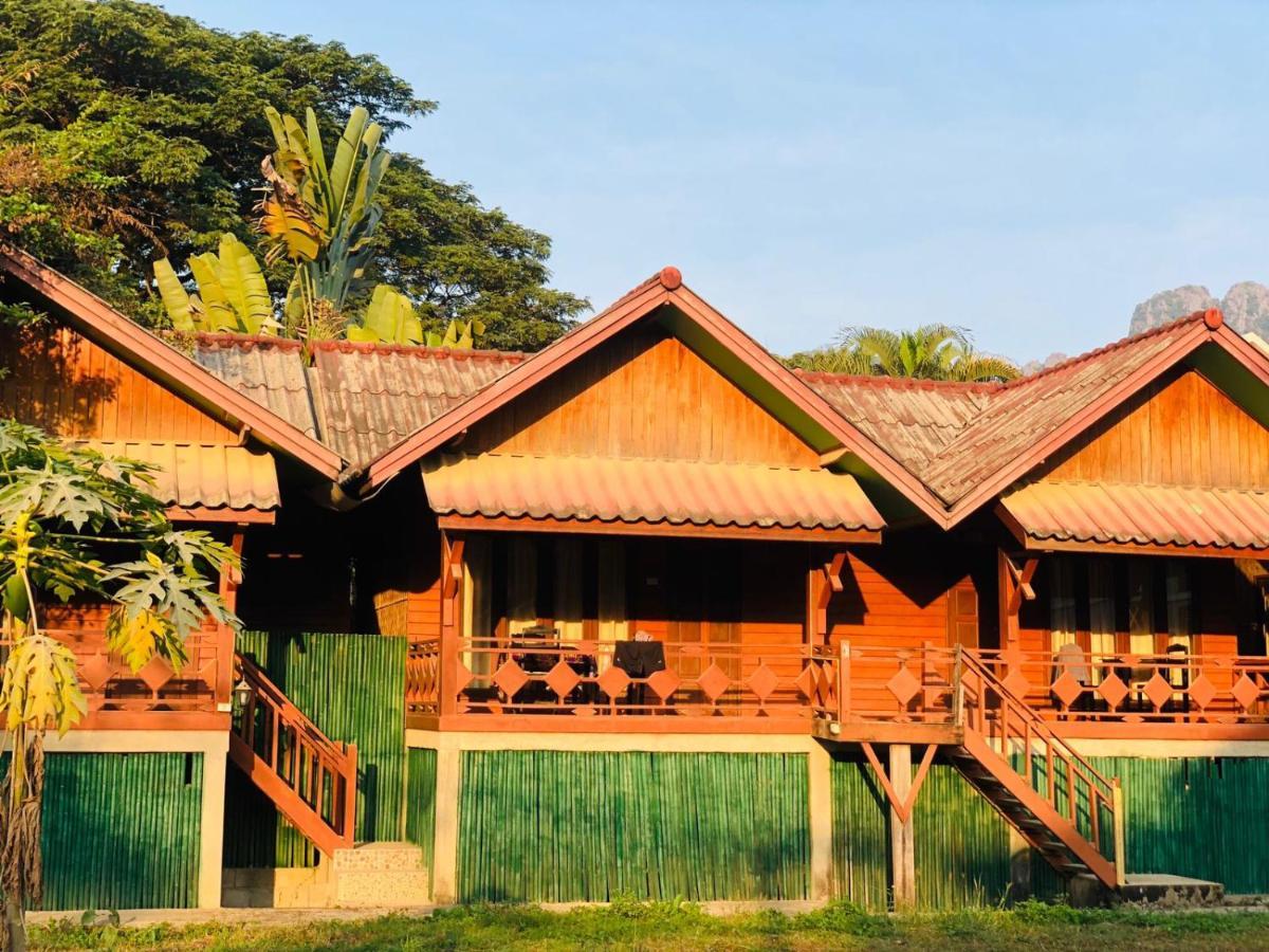Bungalows Le Jardin Organique Ban Khouaphan Zewnętrze zdjęcie
