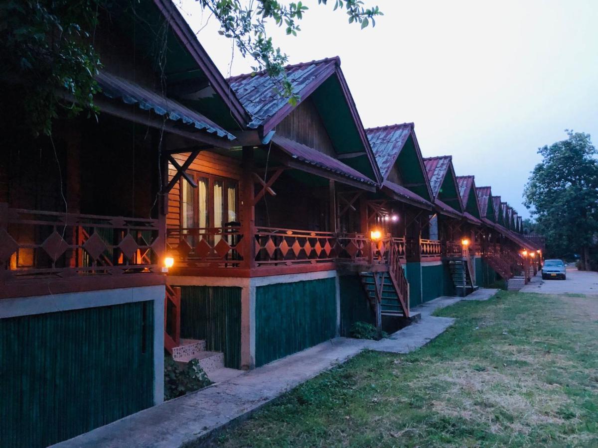 Bungalows Le Jardin Organique Ban Khouaphan Zewnętrze zdjęcie