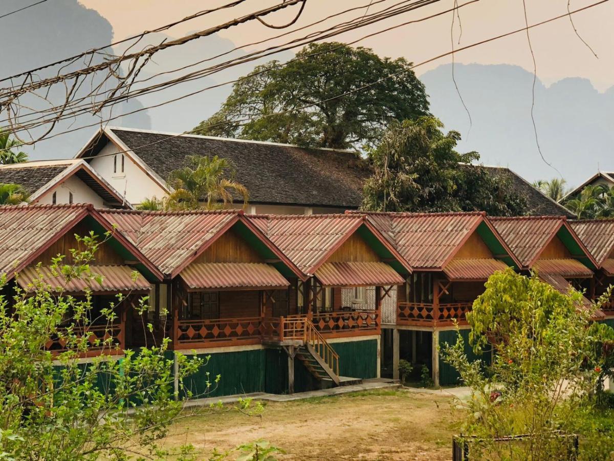 Bungalows Le Jardin Organique Ban Khouaphan Zewnętrze zdjęcie