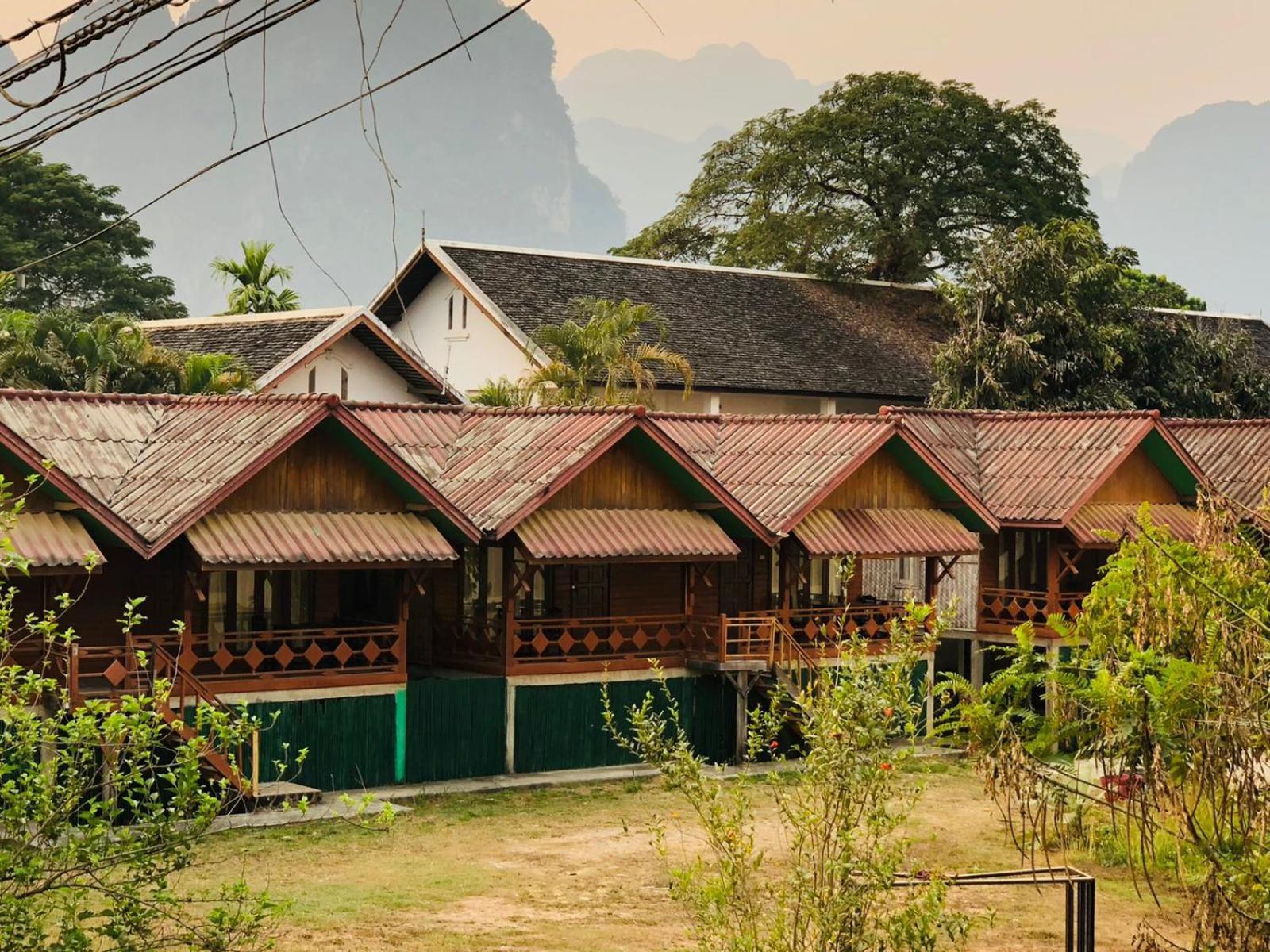 Bungalows Le Jardin Organique Ban Khouaphan Zewnętrze zdjęcie